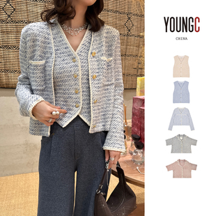 设计师品牌 CRUSH 翻领夹克 花呢V领马甲 no退可换 Collection