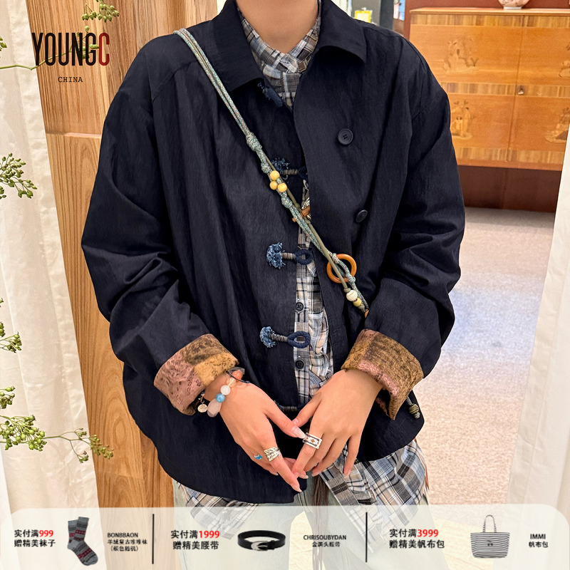 RAW STONE设计师品牌【水洗人丝尼龙外套】YOUNGC买手店