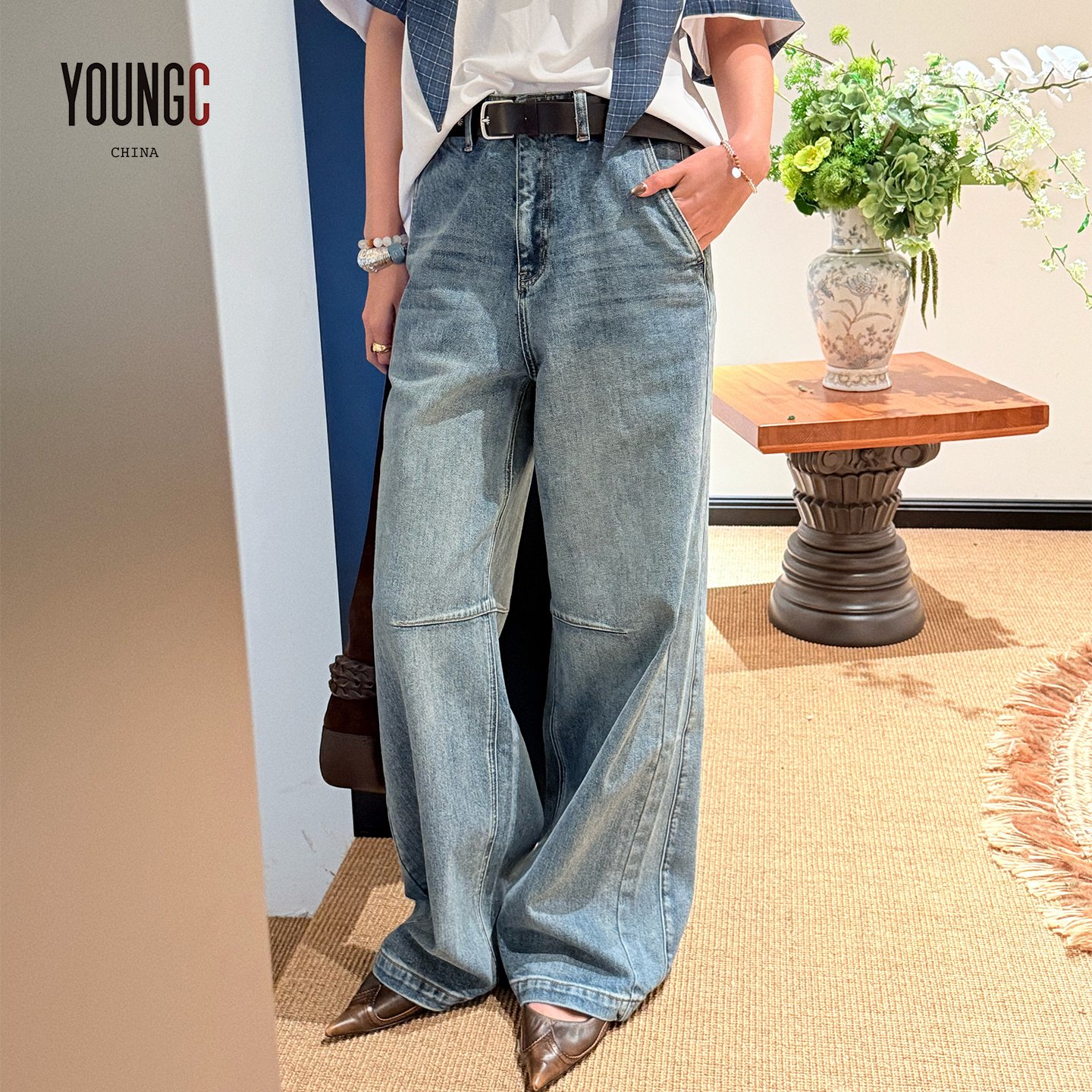 ANNENONO设计师品牌 【复古牛仔裤】YOUNGC买手店