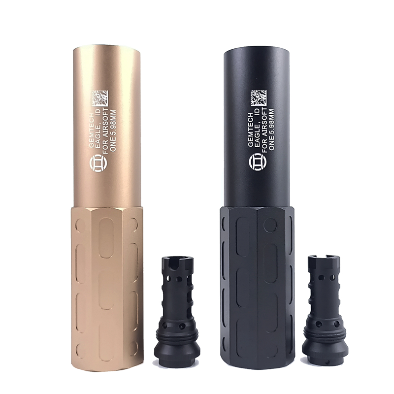 ACC宝石组合消OSS BPR2八角GEMTECHONE宝石改装金属火冒装饰消音