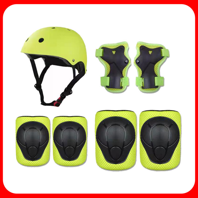 酷骑儿童头盔护具七件套夏季透气