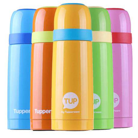 特百惠糖果色不锈钢真空焖烧做煮粥男女学生保温瓶杯官方正品