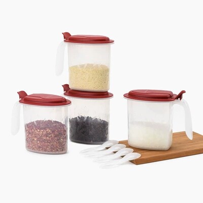 Tupperware 500ml Mouth frog Seasoning Box kitchen Flavor Crisper Send spoon quality goodsin the Kitchen/Cooking utensils , Kitchen Gadgets/Kitchen storage , Storage jars/Kitchen storage containers , Seasoning bottles  category - from Buy2taobao.com to provide professional Taobao agent buy service