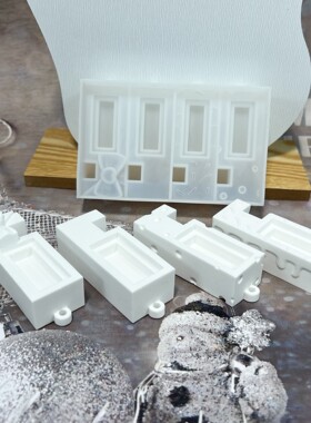 硅胶流沙便携手机支架模具diy