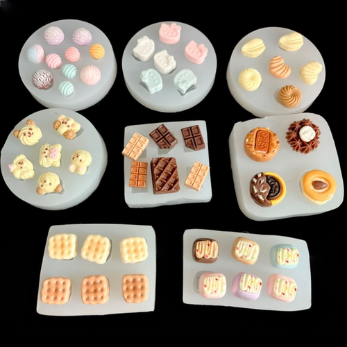 迷你食玩小蛋糕巧克力猫咪模具
