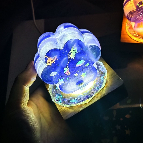 Кристаллический падение DIY лазерный материал