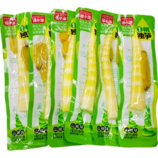 谭小泡1根独笋山椒味散装称重*500g独立小包装即食熟食休闲小零食