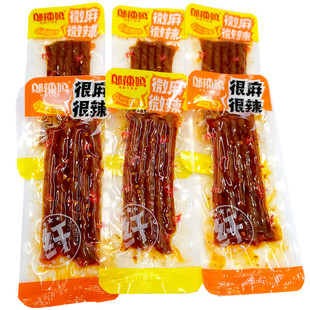 邬辣妈豆卷辣条散装 辣味儿时怀旧麻辣条休闲小零食 500g独立小包装