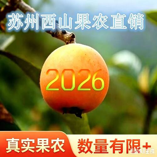 口感甜，果子大！正宗苏州枇杷