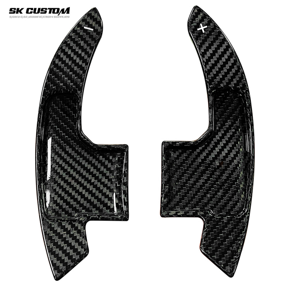 SKCUSTOM野马碳纤方向盘换挡拨片