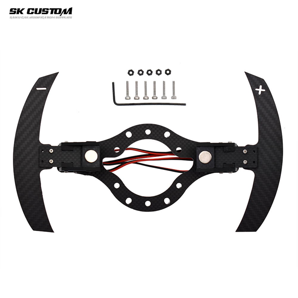 适用BMW宝马F/G系改装赛车方向盘换挡拨片功能碳纤维磁吸拨片支架