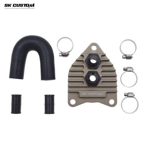适用于标致 雪铁龙6AT自动波箱冷却308/C5/DS5/6变速箱散热器油饼