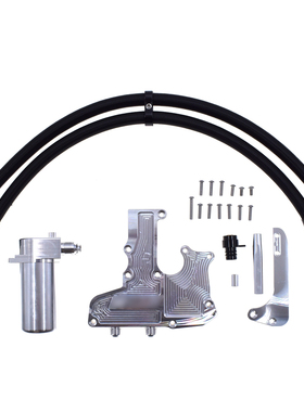 适用于大众奥迪高尔夫二代EA888 机油透气壶油气分离壶杂质过滤壶