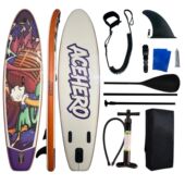 SUP桨板加厚浆板冲浪户外站立双层竞速冲浪板充气划水