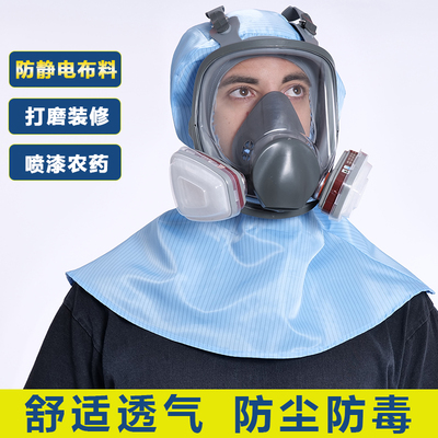 一体式防毒面罩加厚镜面耐用