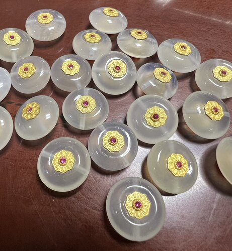 天然南红玛瑙荔枝冻平安扣多宝隔珠925纯银镶嵌手链项链diy配件