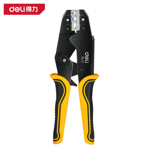 deli得力绝缘端子压接钳 裸端子冷压钳多功能压线钳 DL-L1 DL-L2