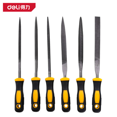 deli得力整形锉刀10件套木工金属锉刀打磨工具 DL2140 2160 2180
