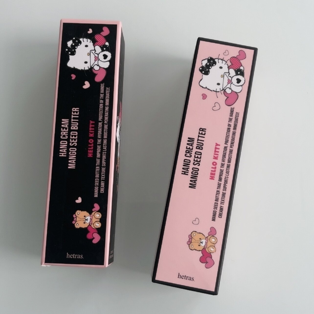 新品hello kitty联名韩国hetras香氛护手霜花保湿滋润芳香嫩肤