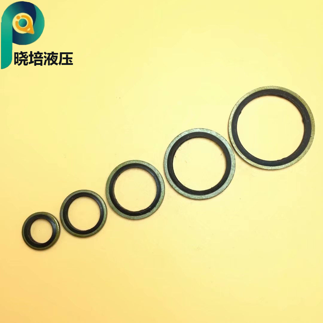 jb982-77橡胶组合垫耐高温液压接头垫片/m8/m10/m12/m14/m16/m27