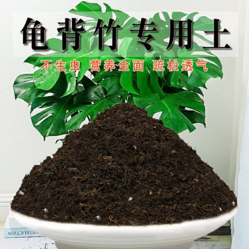 龟背竹专用土龟背竹营养土盆栽土壤有机肥花园发酵花草园艺花肥土