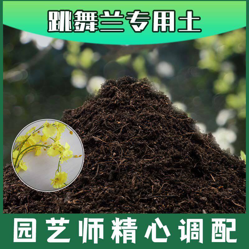 跳舞兰专用土腐殖土种花养花盆栽土跳舞兰营养土肥料种植有机土壤