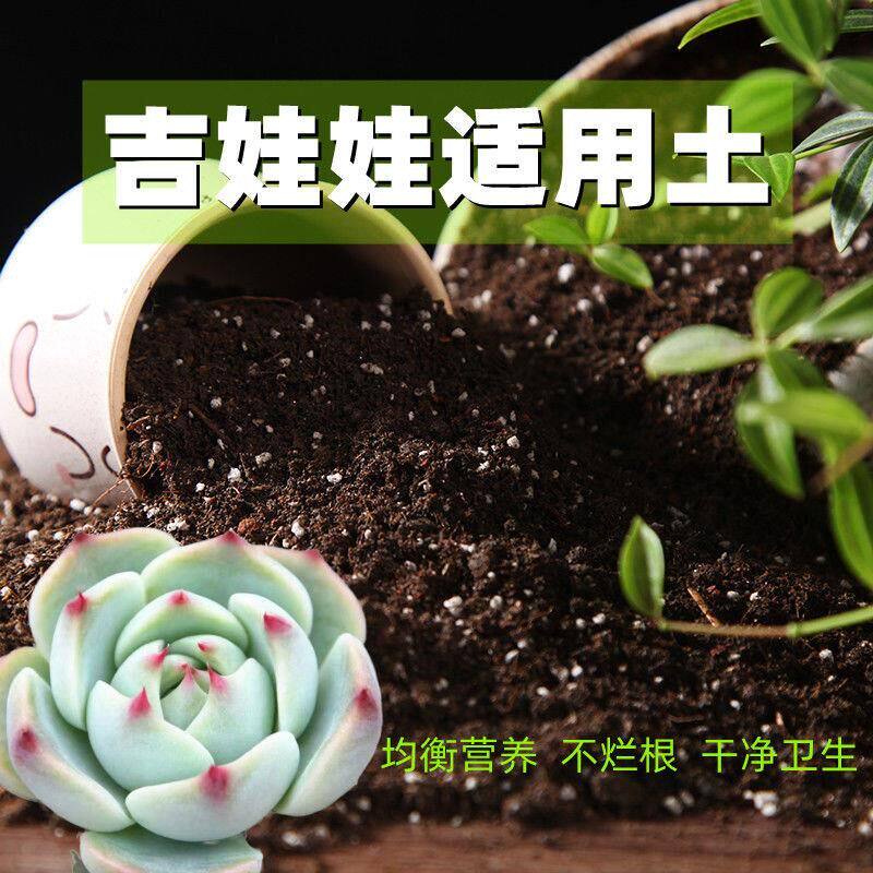 吉娃娃适用土酸性多肉土通用盆栽营养土疏松透气种花种菜种植土壤