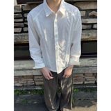 1506/QA67120/P44永生花刺绣衬衫男高级感长袖上衣，男装衬衫，星座1506