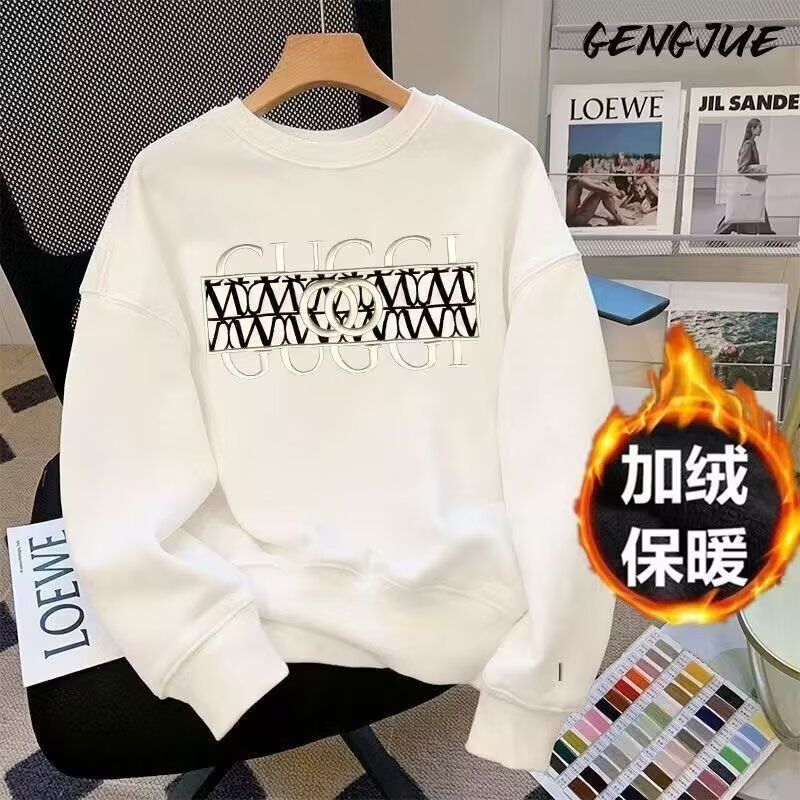 1506/QV10400/P38印花秋冬卫衣男春秋季韩版新款圆领宽松上衣1,男装卫衣,星座1506