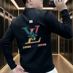 潮流长袖t恤男秋冬季新款圆领中青打底衫2图片