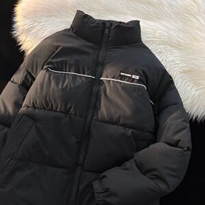 1506/Q5500/P54冬季立领棉衣男女网红同款加厚保暖情侣面包服1图片