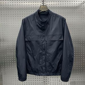 1506/Q76490/P59外套男士防晒工装休闲百搭纯色简约棒球领夹克图片