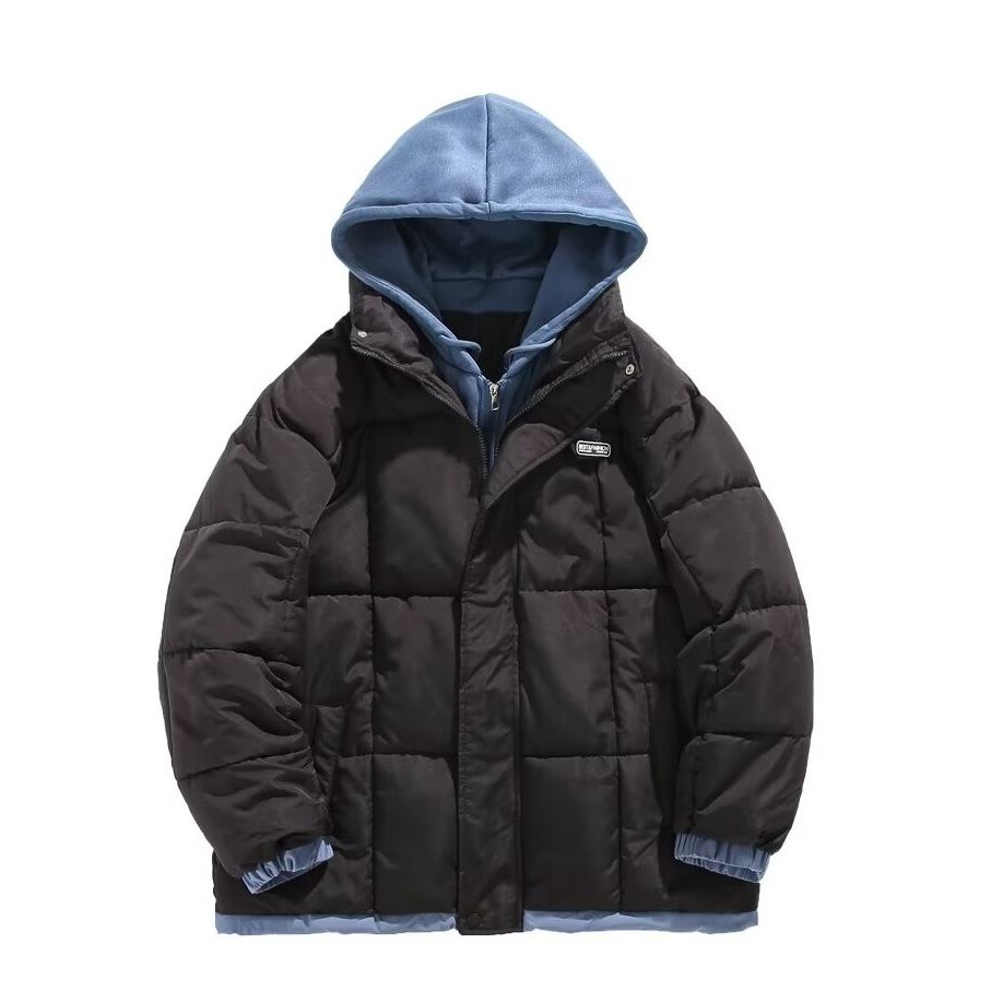 1506/Q2130/P75冬季加绒加厚面包服棉衣外套男时尚气质原宿简约1,男装棉衣,星座1506