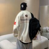 1506/Q72240/P62棒球服男秋大码宽松刺绣外套潮飞行员夹克1，男装夹克，星座1506