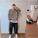 1506/QMY5220/P52圆领毛衣男冬季韩系穿搭慵懒软糯针织衫，男装针织衫/毛衣，星座1506