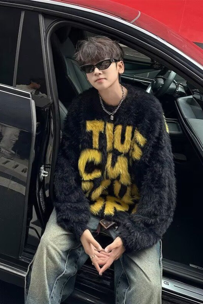 1506/QR-M5230/P64圆领毛衣针织衫男潮牌帅气秋冬季打底衫,男装T恤,星座1506