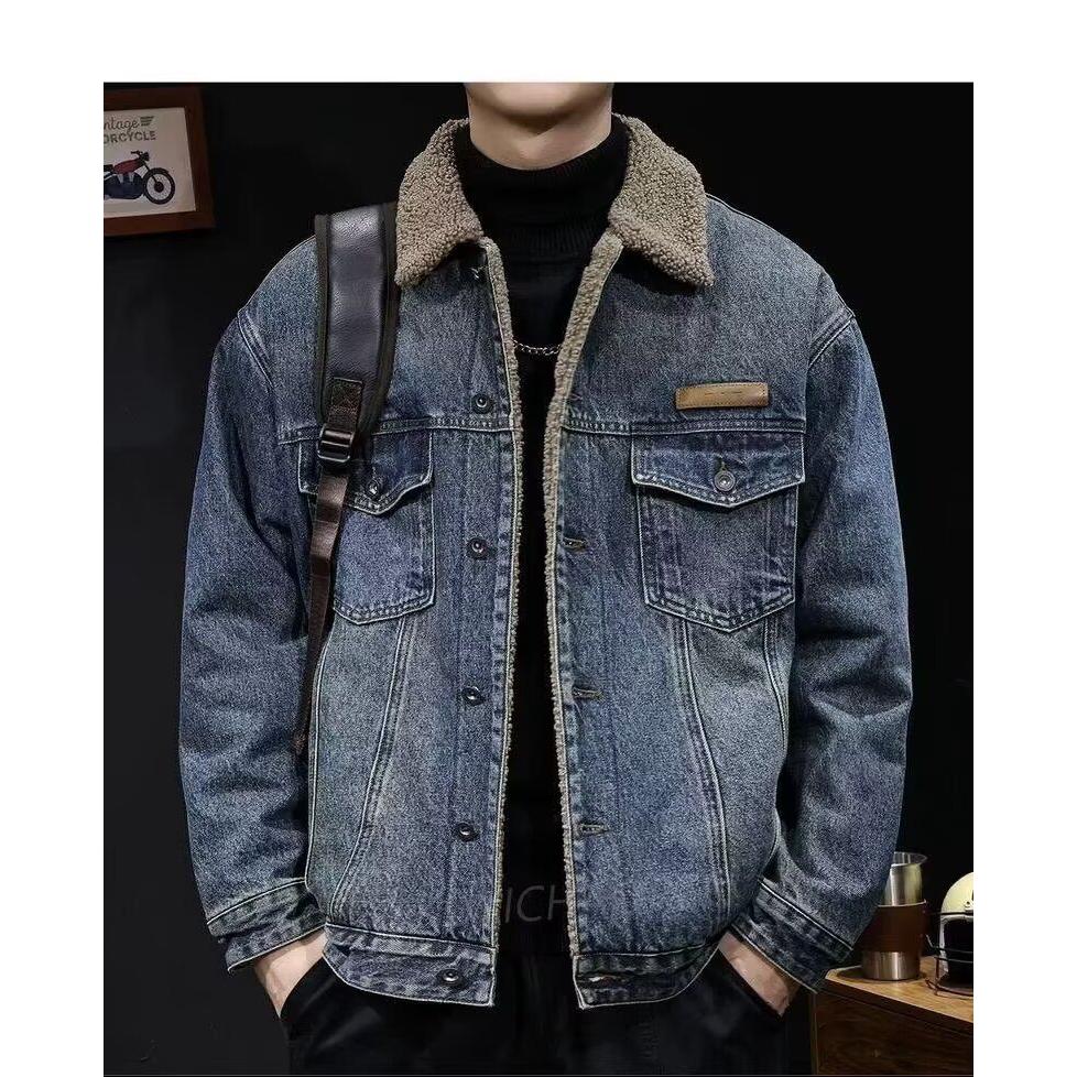1506/Q9300/P72冬季潮牌宽松羊羔绒保暖棉服夹克1,男装夹克,星座1506