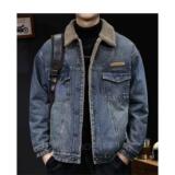 1506/Q9300/P72冬季潮牌宽松羊羔绒保暖棉服夹克1，男装夹克，星座1506