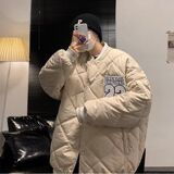 1506/Q5030/P49新款棉服男冬季加厚棉衣棒球服外套菱形棉袄1，男装棉衣，星座1506