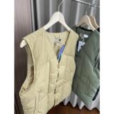 1506/Q22090/P70户外山系男装秋冬情侣款百搭V领保暖棉马甲潮3，男装棉衣，星座1506