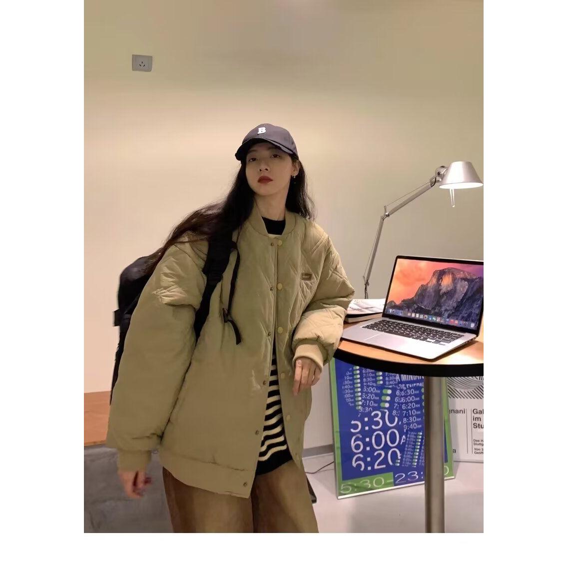 1506/2220/P75菱格棉服男款冬季潮牌外套棉衣冬装棉袄2025,男装棉衣,星座1506