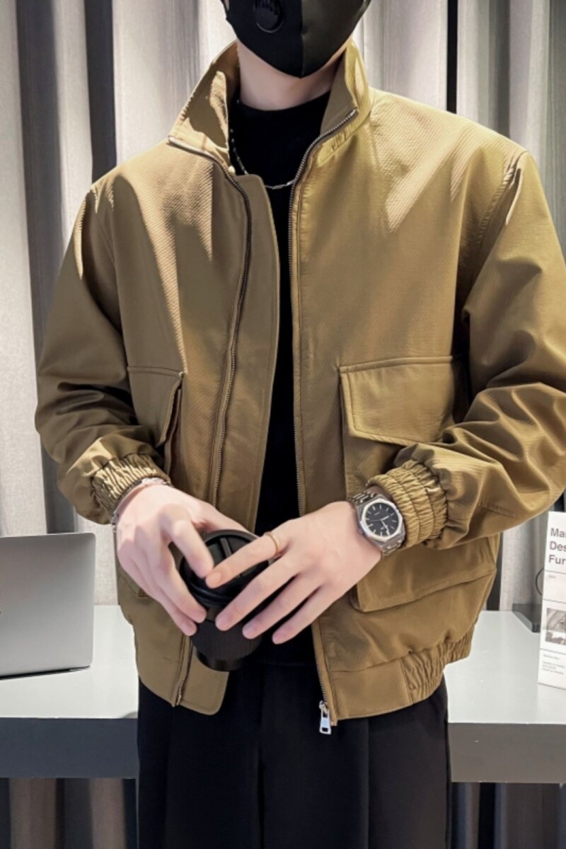 1506/Q76340/P54新款工装夹克男休闲男装褂子秋季立领外套,男装夹克,星座1506