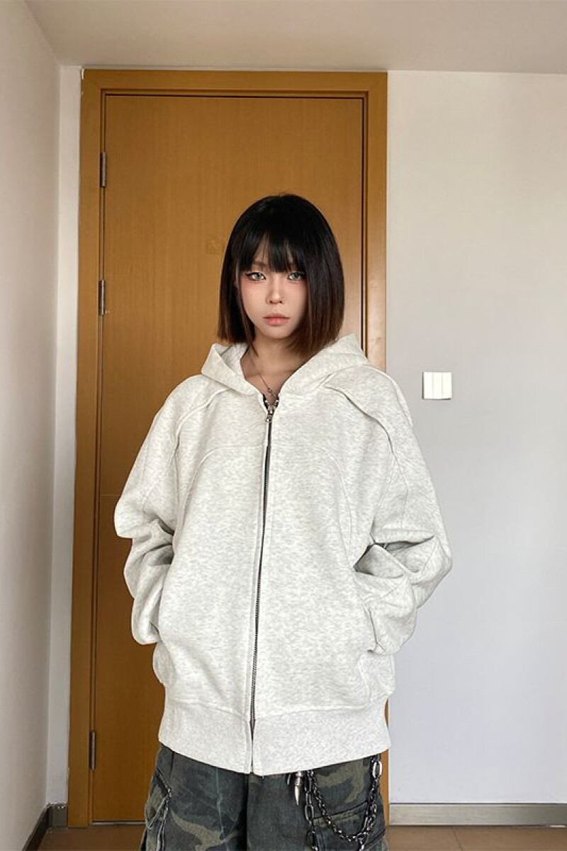 1506/QA2460/P55春秋季复古拼接连帽休闲开衫卫衣男女夹克外套1,男装夹克,星座1506