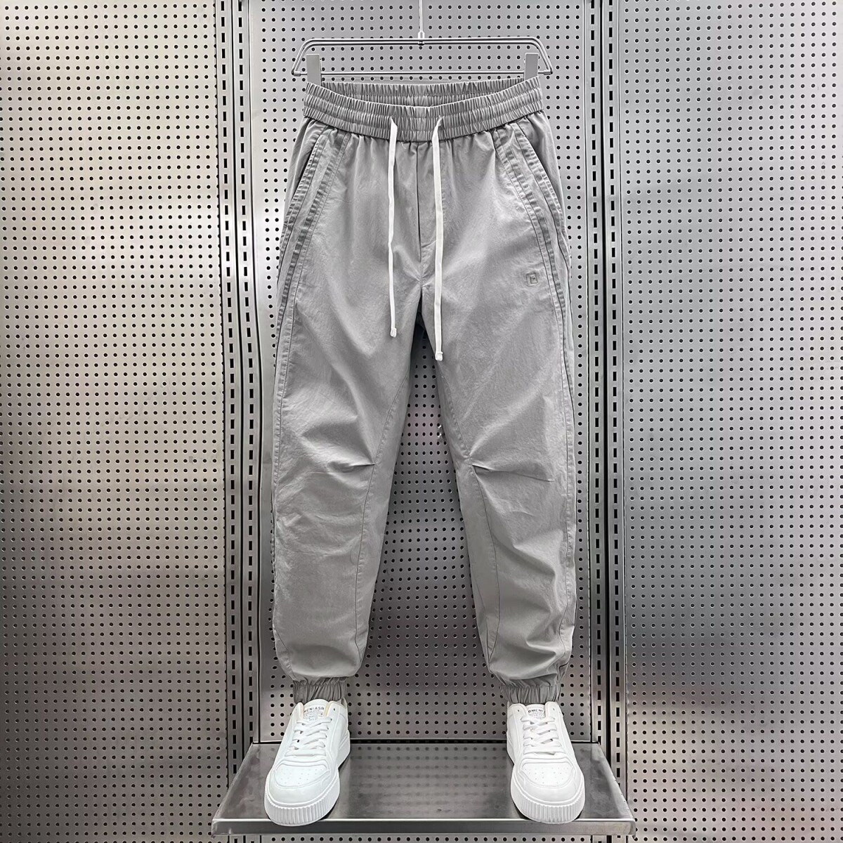 1506/QG2130/P47高质量春夏秋哈伦九分男裤修身小脚男士休闲裤潮,男装休闲裤,星座1506
