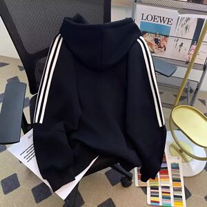 1506/QRL6200/P57卫衣男连帽春秋季港风宽松潮牌印花百搭外套2图片