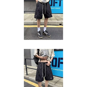 1506/QD11180/P36夏季美式短裤男潮牌薄宽松大码运动休闲五分裤子图片