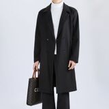 1506/QW130/P94秋冬风衣男中长款毛呢过膝韩式外套大衣英伦风1，男装风衣，星座1506