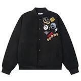 1506/QV740/P66网红同款街头徽章字母刺绣棒球服外套男女宽松夹克，男装夹克，星座1506