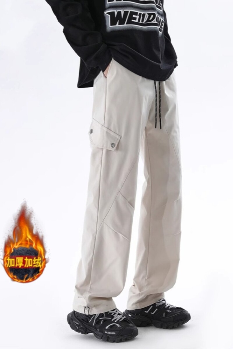 1506/QRK20加绒0/P46工装裤子男加绒加厚冬季新款美式休闲冲锋裤3,男装工装外套,星座1506