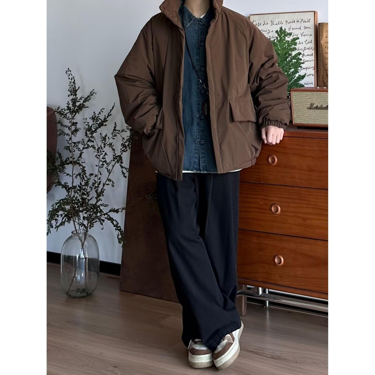 1506/QJ570/P73美式复古机能风工装外套男女休闲可拆卸帽夹克1,男装夹克,星座1506